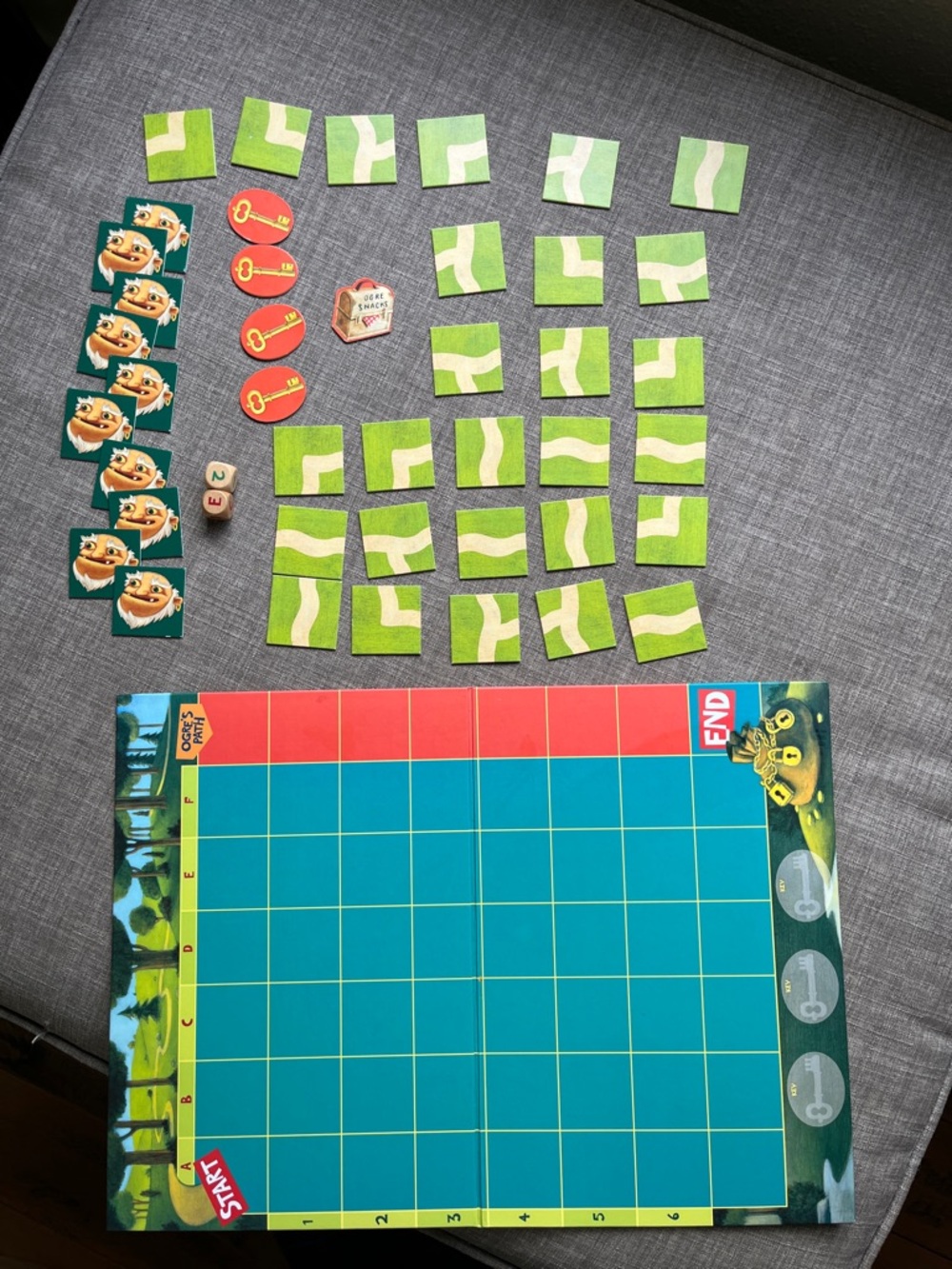 2 Peaceable Kingdom Cooperative Board Games Gnomes at Night & Race to Treasure - Picture 8 of 16
